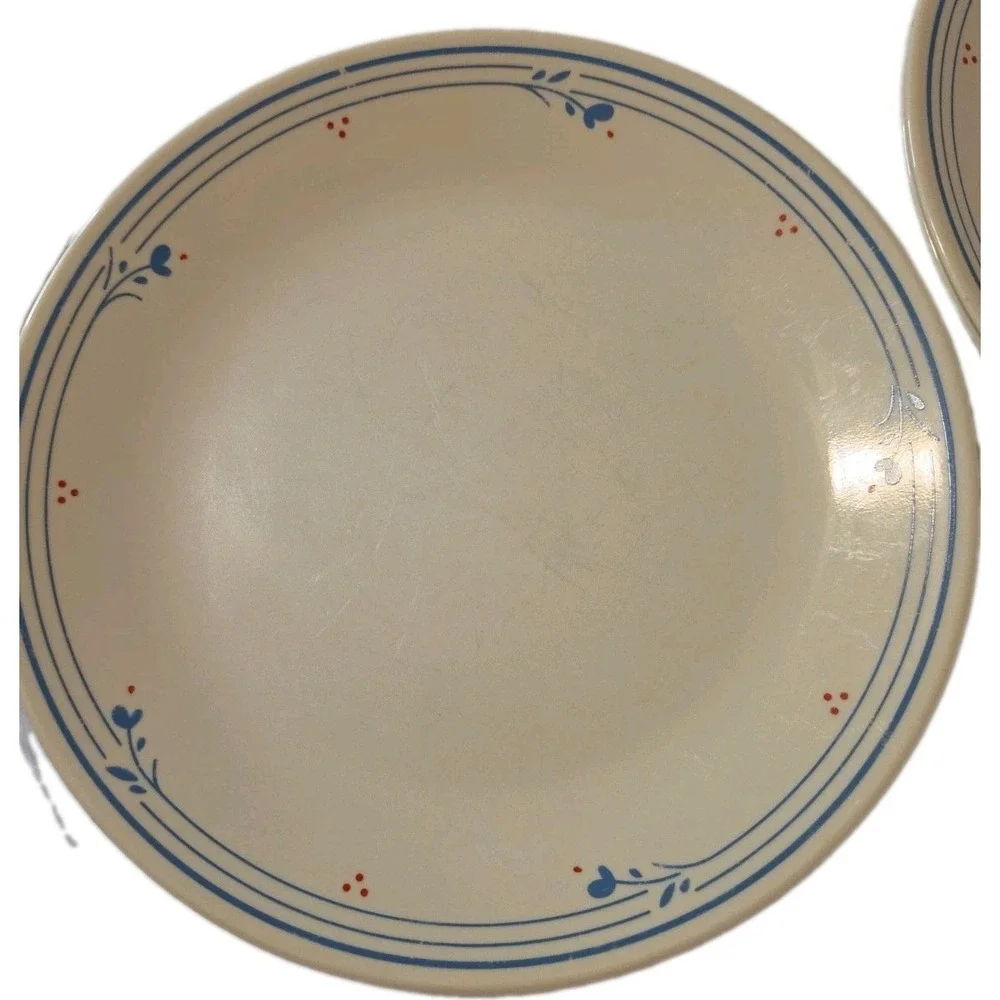 Corelle Country Violets Set of 3 Dinner Plates 10 1/4